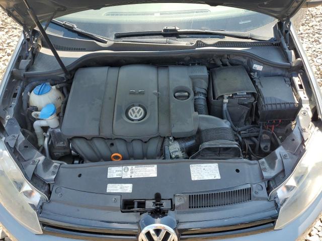 WVWDB7AJ9CW221058 - 2012 VOLKSWAGEN GOLF GRAY photo 11