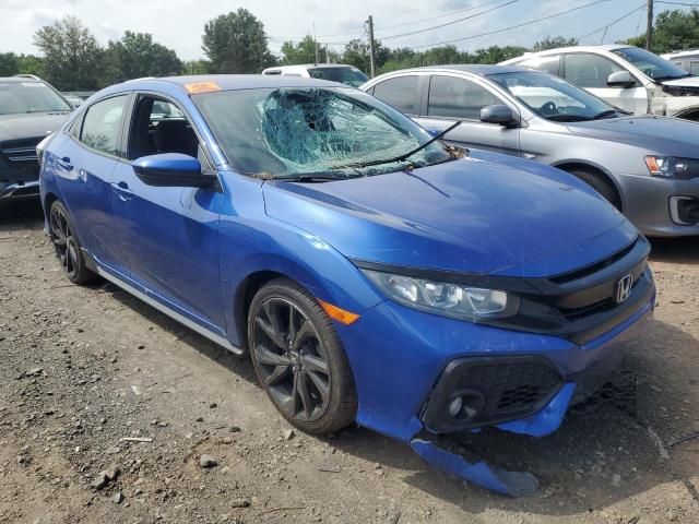 SHHFK7H45JU410590 - 2018 HONDA CIVIC SPORT BLUE photo 4