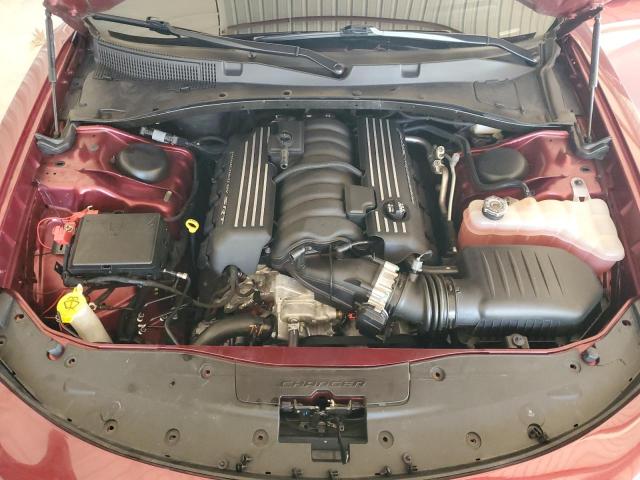 2C3CDXGJ7LH174869 - 2020 DODGE CHARGER SCAT PACK BURGUNDY photo 11