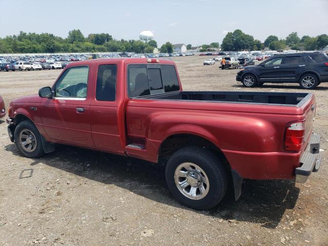 1FTYR44U62TA39271 - 2002 FORD RANGER SUPER CAB RED photo 2