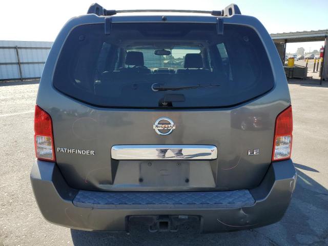 5N1AR18U66C667651 - 2006 NISSAN PATHFINDER LE CHARCOAL photo 6