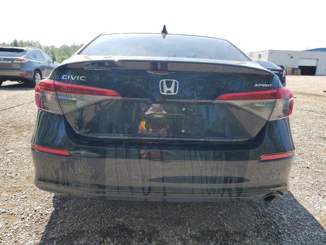 2HGFE2F54RH115415 - 2024 HONDA CIVIC SPORT BLACK photo 6