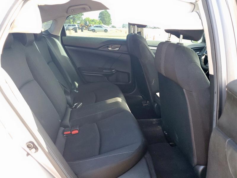 19XFC2F61KE049548 - 2019 HONDA CIVIC LX ვერცხლისფერი ფოტო 10