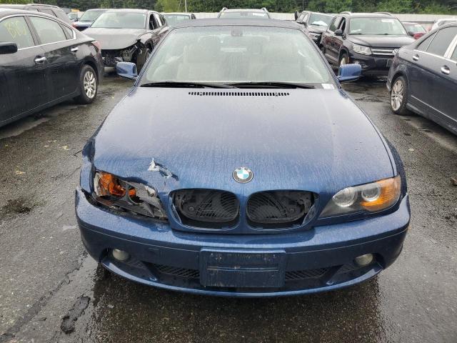 WBABW53434PL45147 - 2004 BMW 330 CI BLUE photo 5