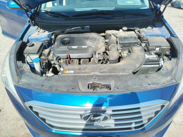 5NPE24AF3GH344638 - 2016 HYUNDAI SONATA SE BLUE photo 11