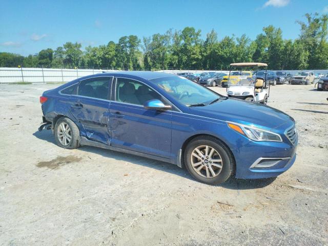 5NPE24AF3GH344638 - 2016 HYUNDAI SONATA SE BLUE photo 4