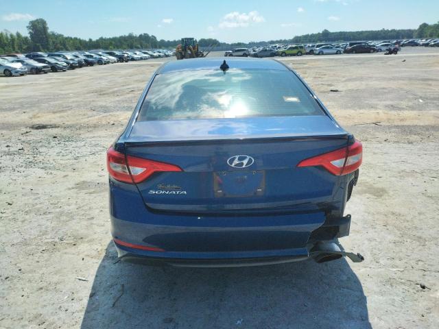 5NPE24AF3GH344638 - 2016 HYUNDAI SONATA SE BLUE photo 6