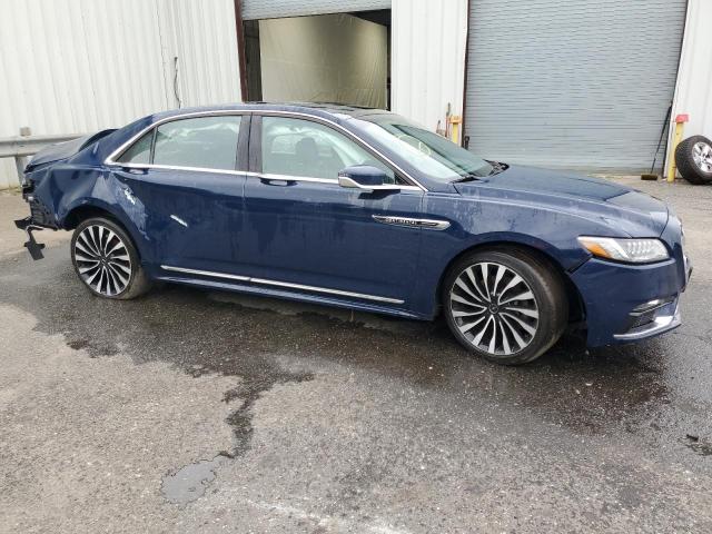 1LN6L9BC8H5626628 - 2017 LINCOLN CONTINENTA BLACK LABEL BLUE photo 4