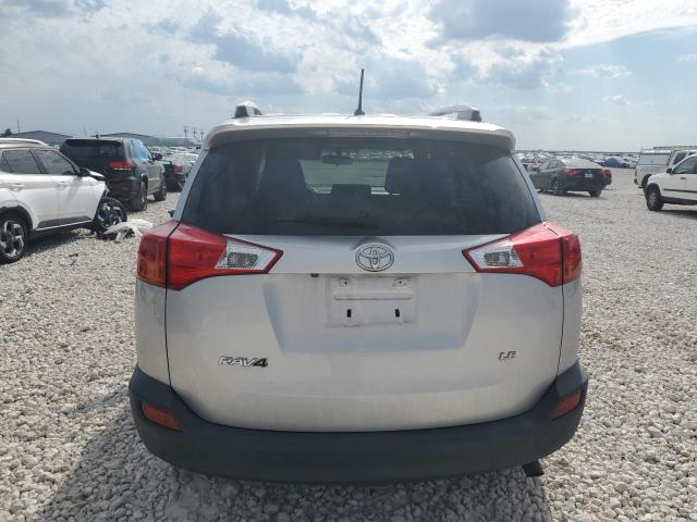 JTMZFREVXEJ006033 - 2014 TOYOTA RAV4 LE SILVER photo 6