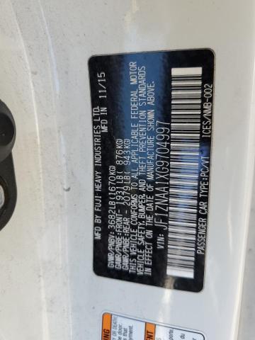 JF1ZNAA1XG9704997 - 2016 TOYOTA SCION FR-S თეთრი ფოტო 12