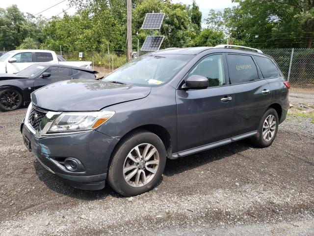 5N1AR2MMXDC668861 - 2013 NISSAN PATHFINDER S GRAY photo 1