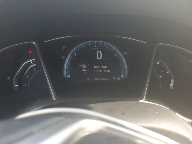 19XFC1F79GE034600 - 2016 HONDA CIVIC EXL ვერცხლისფერი ფოტო 9