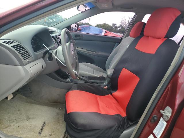 4T1BE32K73U256364 - 2003 TOYOTA CAMRY LE Бордовый фото 7