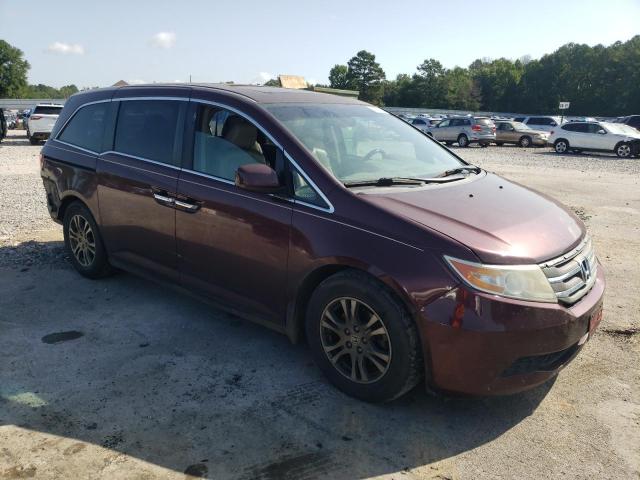 5FNRL5H60CB118169 - 2012 HONDA ODYSSEY EXL MAROON photo 4