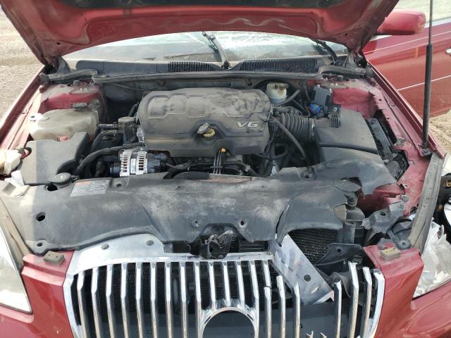 1G4HJ5EM8BU138434 - 2011 BUICK LUCERNE CXL RED photo 11