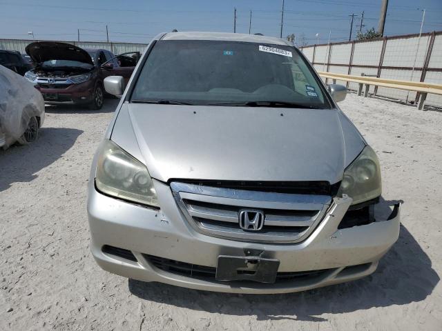 5FNRL38497B449812 - 2007 HONDA ODYSSEY EX SILVER photo 5