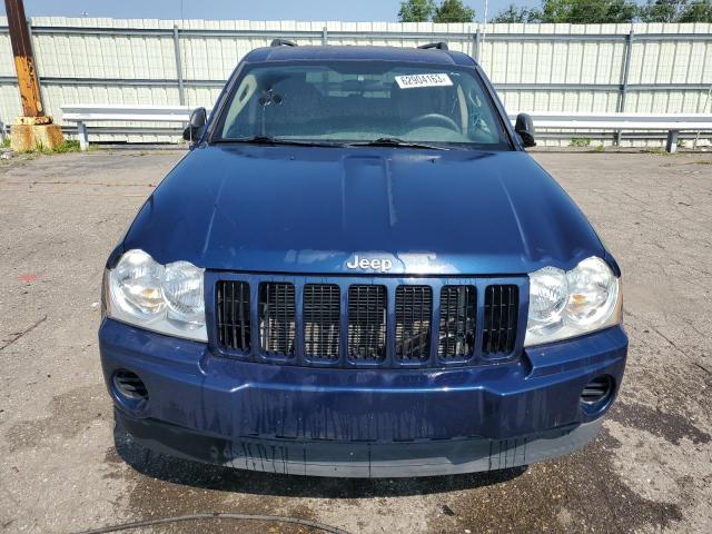 1J4GR48K86C147251 - 2006 JEEP GRAND CHER LAREDO BLUE photo 5