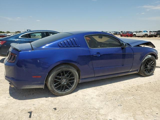 1ZVBP8AMXE5284216 - 2014 FORD MUSTANG BLUE photo 3