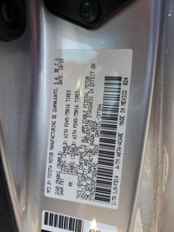 3TYRZ5CN3PT026492 - 2023 TOYOTA TACOMA ACCESS CAB ვერცხლისფერი ფოტო 12