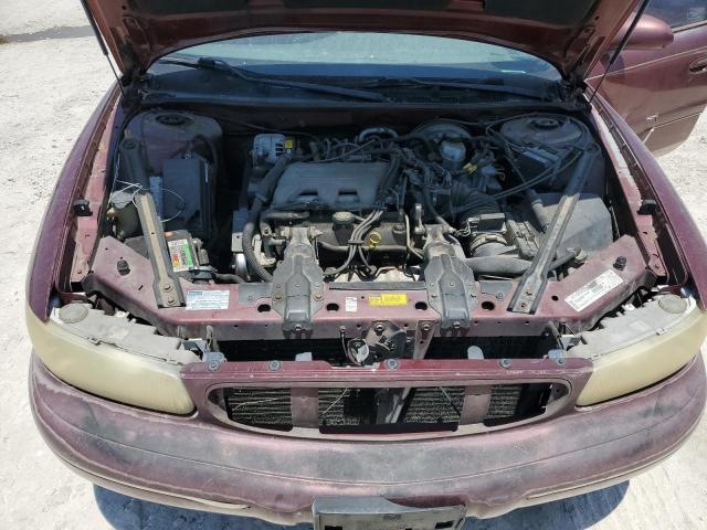 2G4WS52M5W1479221 - 1998 BUICK CENTURY CUSTOM BURGUNDY photo 11