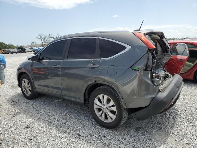 5J6RM3H7XCL032742 - 2012 HONDA CR-V EXL GRAY photo 2