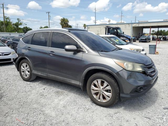 5J6RM3H7XCL032742 - 2012 HONDA CR-V EXL GRAY photo 4