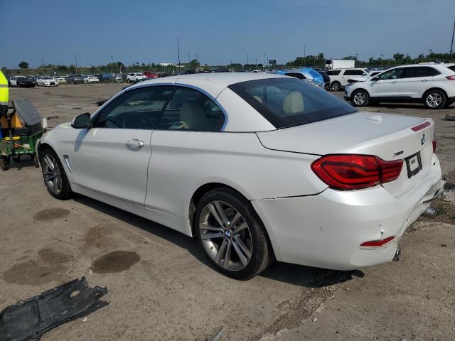 WBA4Z7C51JED47977 - 2018 BMW 440XI WHITE photo 2