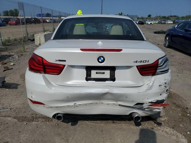 WBA4Z7C51JED47977 - 2018 BMW 440XI WHITE photo 6