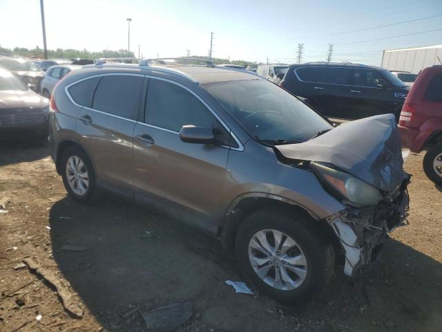 5J6RM3H77CL029975 - 2012 HONDA CR-V EXL ნაცრისფერი ფოტო 4