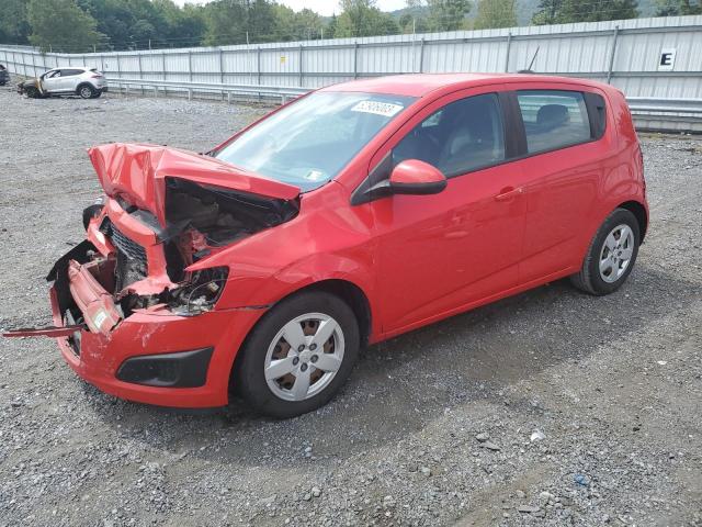 1G1JA6SGXG4119409 - 2016 CHEVROLET SONIC LS წითელი ფოტო 1