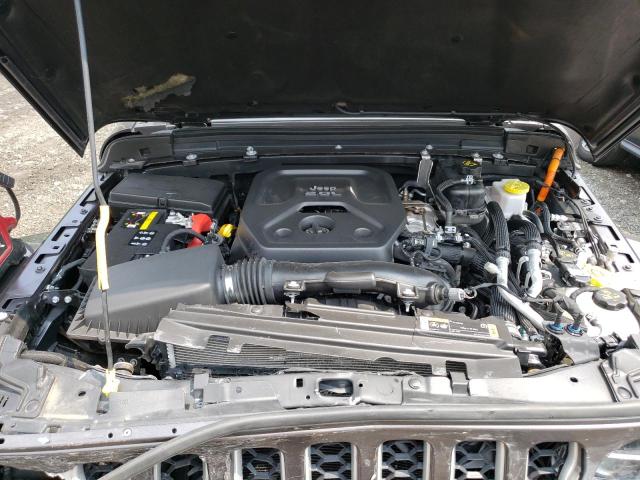 1C4JJXP61MW844541 - 2021 JEEP WRANGLER U SAHARA 4XE GRAY photo 11