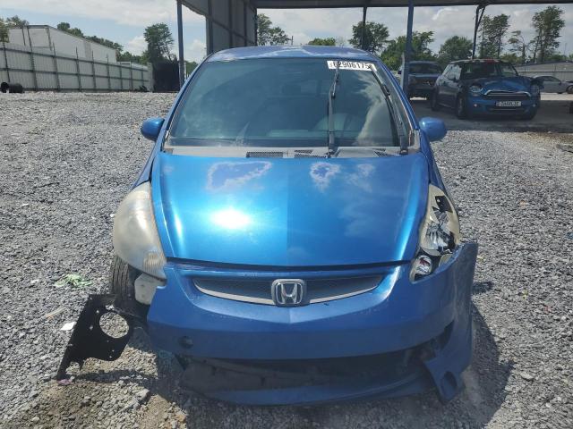 JHMGD38667S055692 - 2007 HONDA FIT S BLUE photo 5