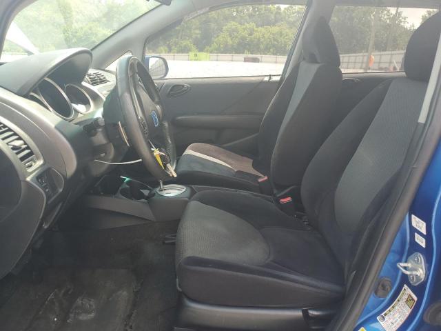 JHMGD38667S055692 - 2007 HONDA FIT S BLUE photo 7
