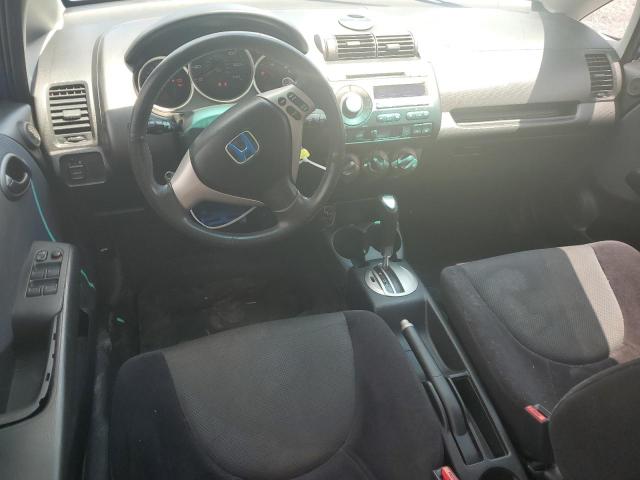 JHMGD38667S055692 - 2007 HONDA FIT S BLUE photo 8