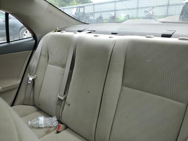1NXBU4EE3AZ365836 - 2010 TOYOTA COROLLA BASE წითელი ფოტო 10