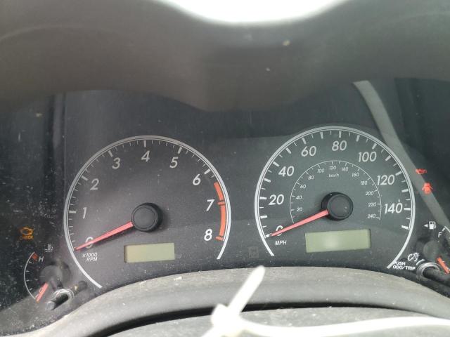 1NXBU4EE3AZ365836 - 2010 TOYOTA COROLLA BASE წითელი ფოტო 9