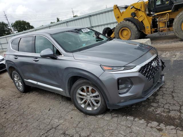 5NMS3CAD7KH089829 - 2019 HYUNDAI SANTA FE SEL GRAY photo 4