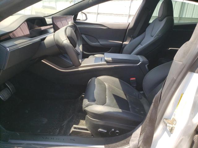 5YJSA1E61PF499332 - 2023 TESLA MODEL S 白色 照片 7