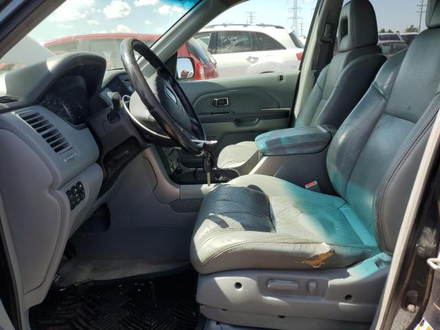 5FNYF18605B050616 - 2005 HONDA PILOT EXL 灰色 照片 7