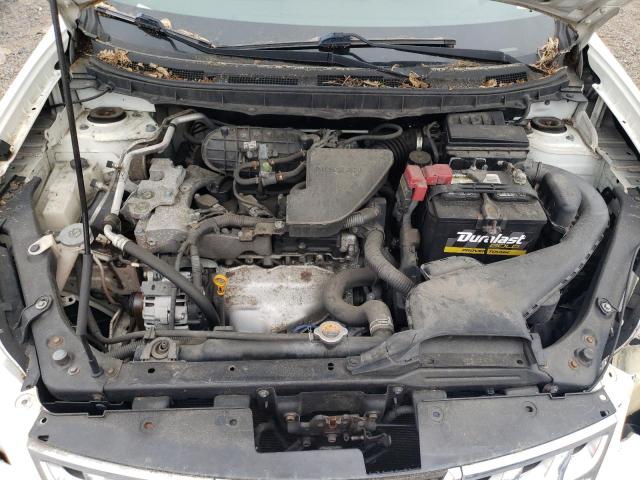 JN8AS5MV2DW653597 - 2013 NISSAN ROGUE S WHITE photo 12