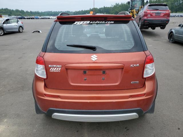 JS2YB413685108866 - 2008 SUZUKI SX4 BASE ORANGE photo 6