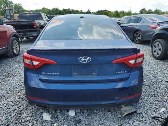 5NPE34AF8HH535857 - 2017 HYUNDAI SONATA SPORT BLUE photo 6
