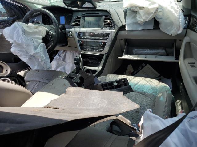 5NPE34AF8HH535857 - 2017 HYUNDAI SONATA SPORT BLUE photo 8