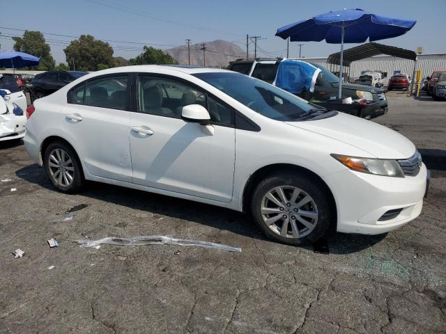 19XFB2F85CE365718 - 2012 HONDA CIVIC EX WHITE photo 4