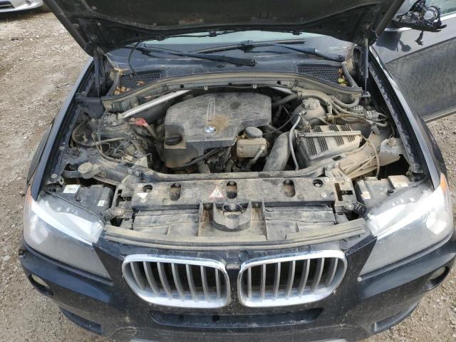 5UXWX9C54D0D05641 - 2013 BMW X3 XDRIVE28I BLACK photo 12