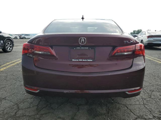 19UUB1F55FA001637 - 2015 ACURA TLX TECH BURGUNDY photo 6