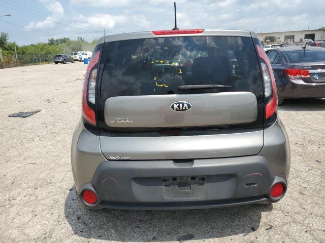 KNDJP3A50F7174419 - 2015 KIA SOUL + GRAY photo 6