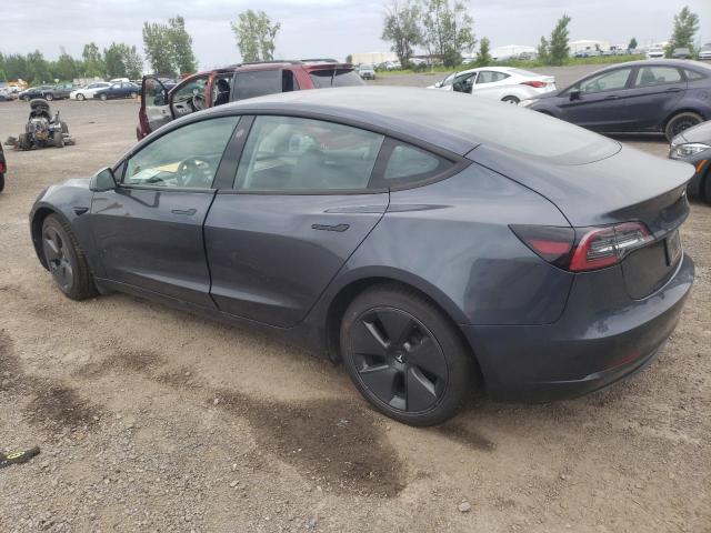 5YJ3E1EA0PF421203 - 2023 TESLA MODEL 3 CHARCOAL photo 2