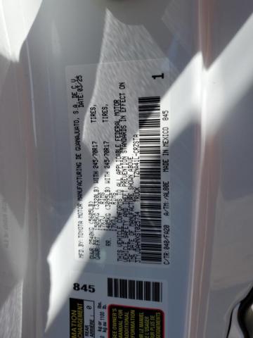 3TYJDAHNXST025734 - 2025 TOYOTA TACOMA XTRACAB Blanc photo 12