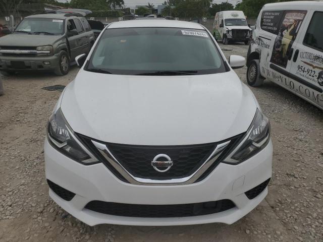 3N1AB7AP0KY227204 - 2019 NISSAN SENTRA S WHITE photo 5